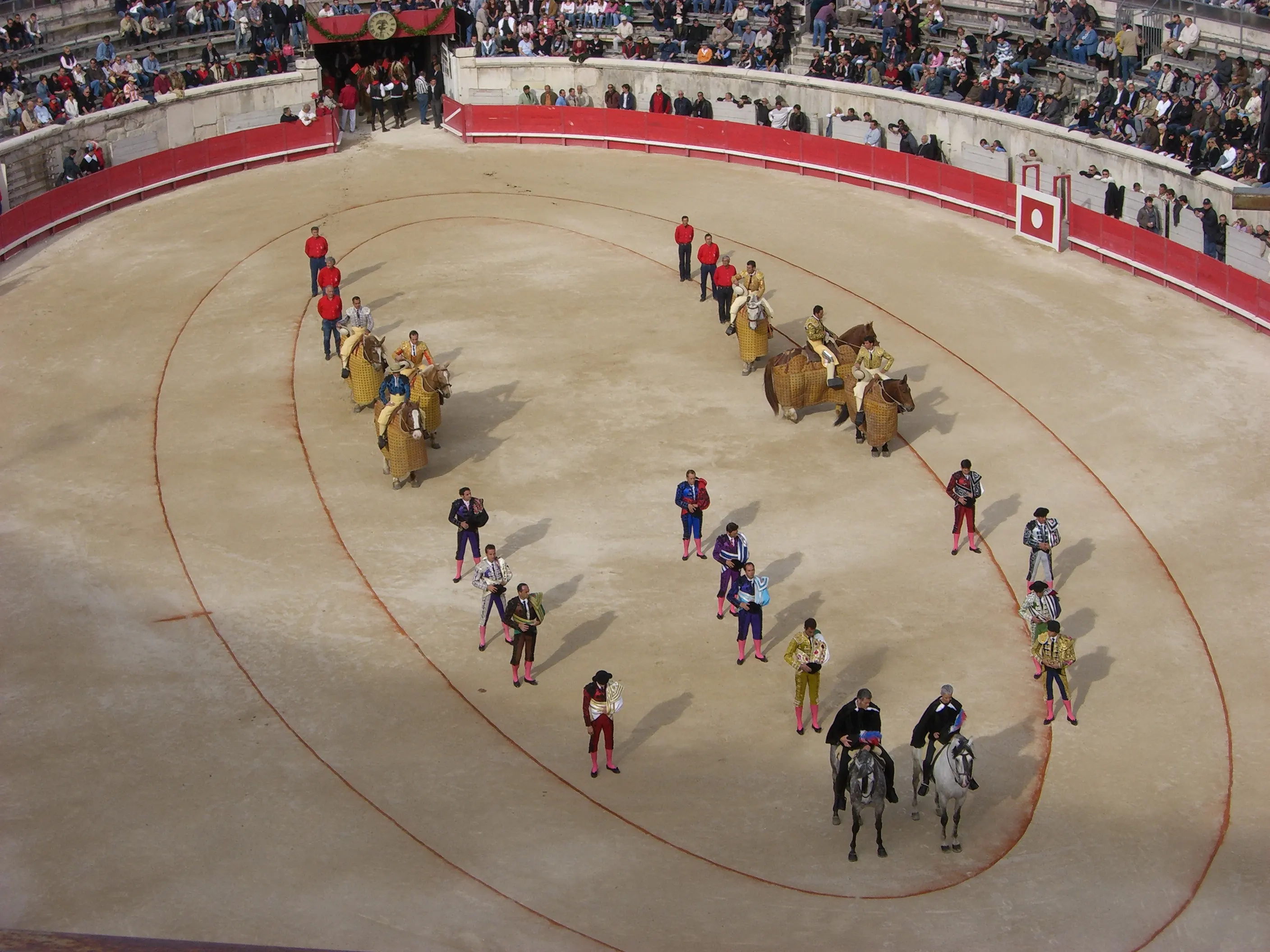 2006 Jun - Bullfights ceremony at Arène de Nîmes - Nîmes